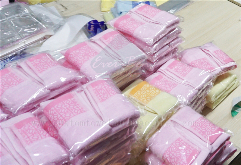 China EverBen Custom zero twist cotton towels Manufacturer